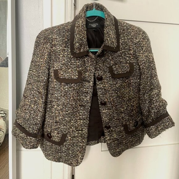 Talbots tweed jacket - Picture 1 of 3